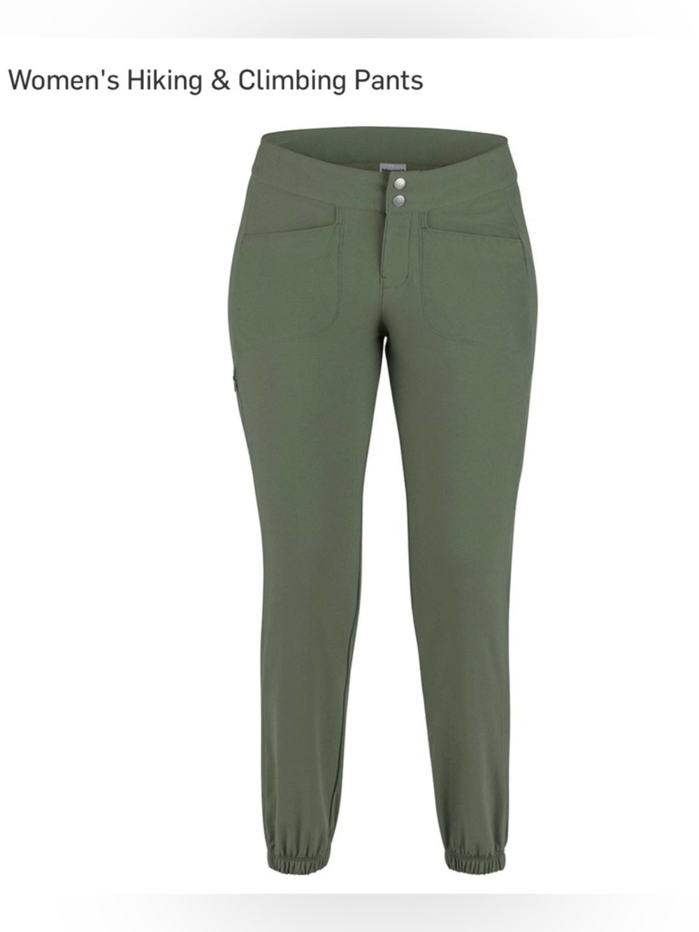 NWT Marmot Ella Travel Hike Outdoors Pants , size 10